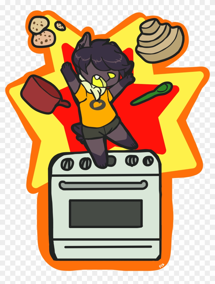 Bake All The Things - Cartoon Clipart