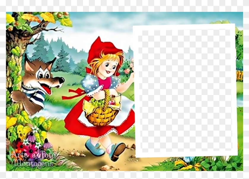 Little Red Riding Hood Wallpaper Cartoon Clipart #1445017
