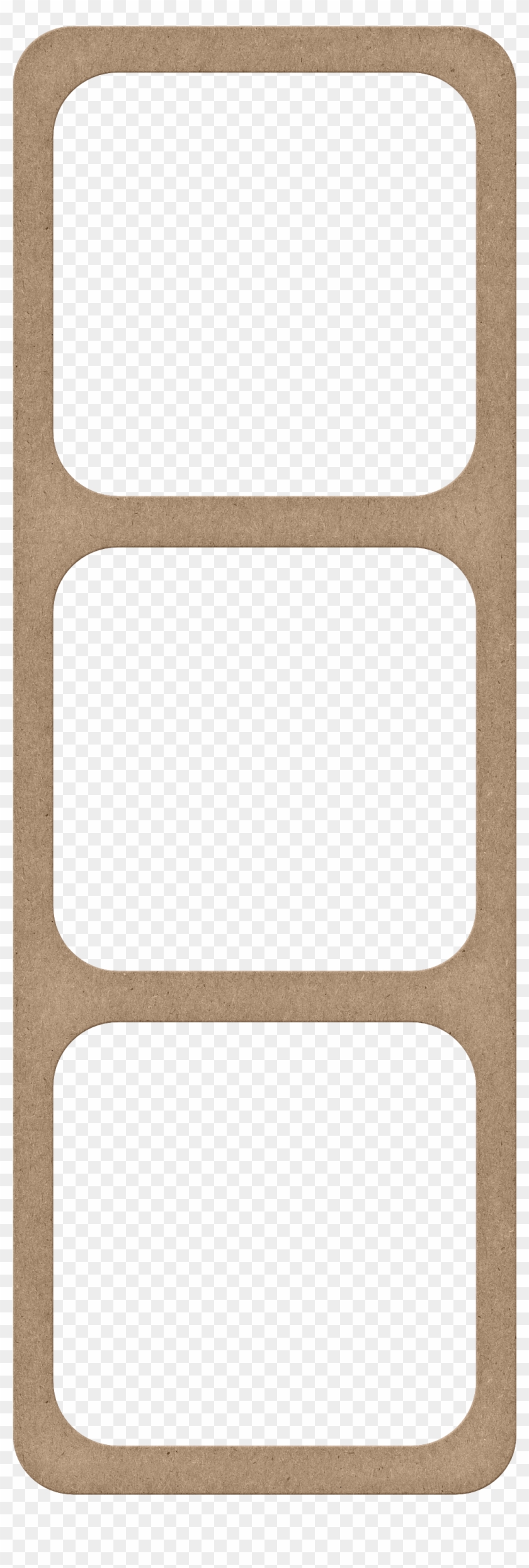 Moldura - Frame Moldura Para 5 Fotos Png Clipart #1445192