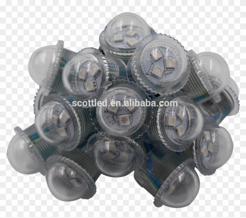 5050 Smd, 12v, 3leds, 26mm, Ucs1903 Sign Pixel Led - Nipple Clipart