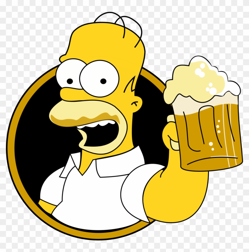 Homero Simpson Cerveza, Png, Svg - Onuma National Park Station Clipart