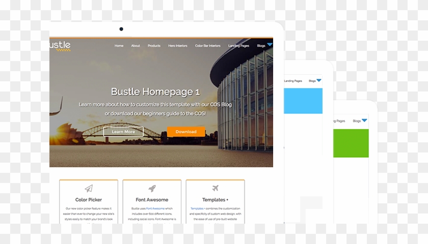 Bustle Pack - Online Advertising Clipart