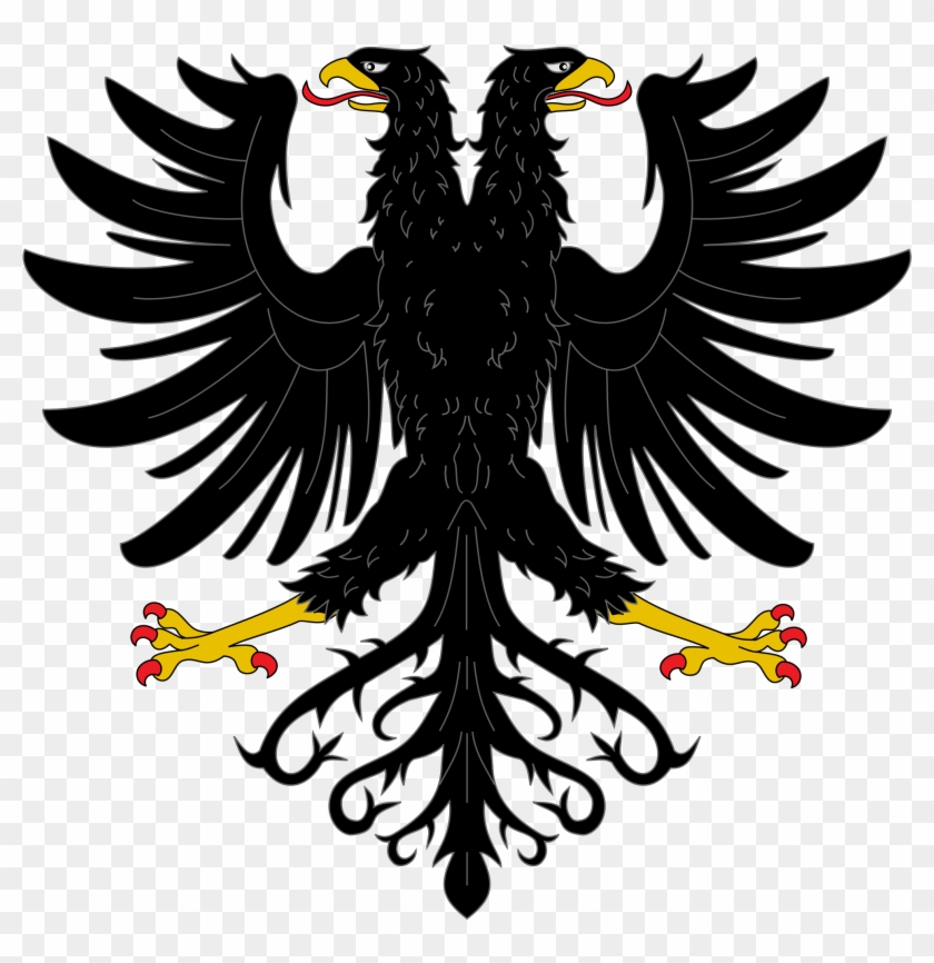 Open - Free Clip Art Double Headed Eagle - Png Download