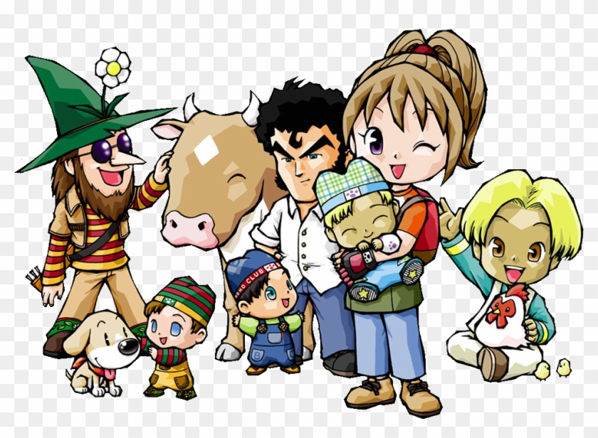 Harvest Pictures - Harvest Moon Wonderful Life Girl Clipart