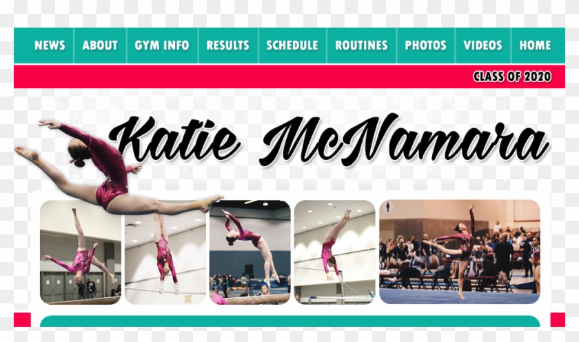Katherine "katie" Mcnamara Was Born On October 4, 2002 - Artistic Gymnastics Clipart #1446683