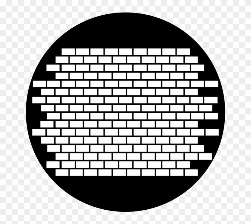 Brick Section - Circle Clipart #1446748
