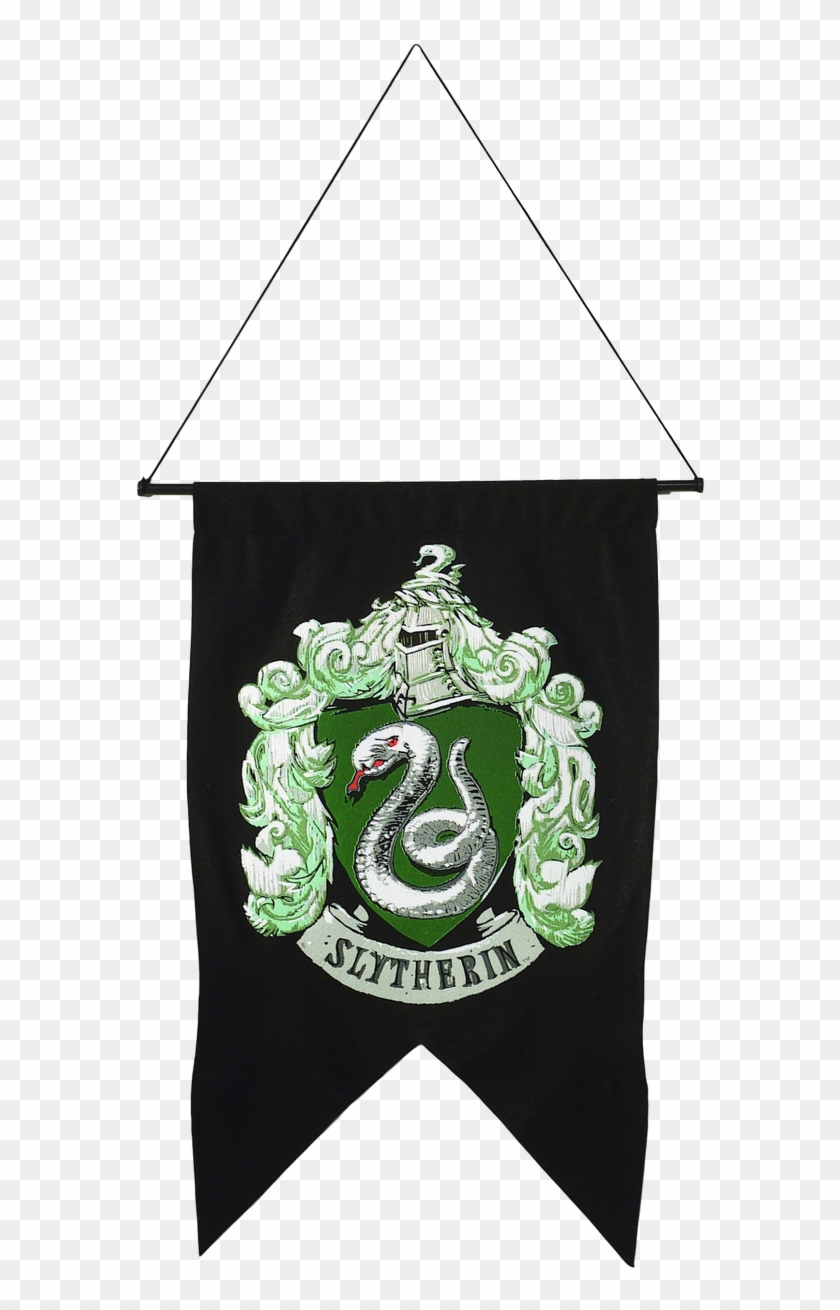 3998 Clipped Rev 2 - Slytherin Banner - Png Download