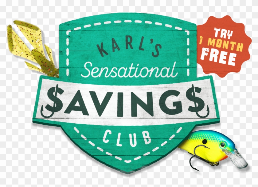 Save 30% On Fishing Tackle, Fishing Lures, And Fishing - Emblem Clipart
