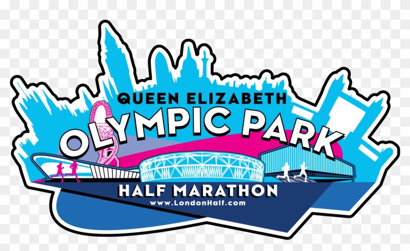 Queen Elizabeth Olympic Park Half Marathon - Queen Elizabeth Half Marathon Clipart #1447408