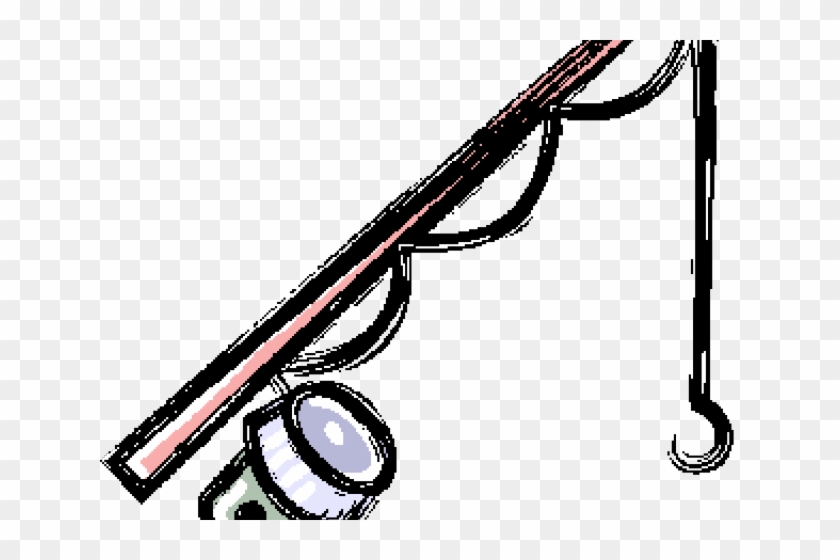 Fishing Pole Clipart Bobber - Fishing Pole Clipart - Png Download #1447439