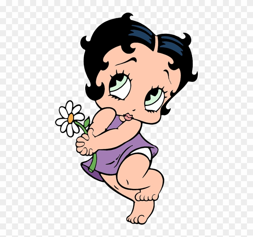 Baby Betty Boop - Cartoon Baby Betty Boop Clipart