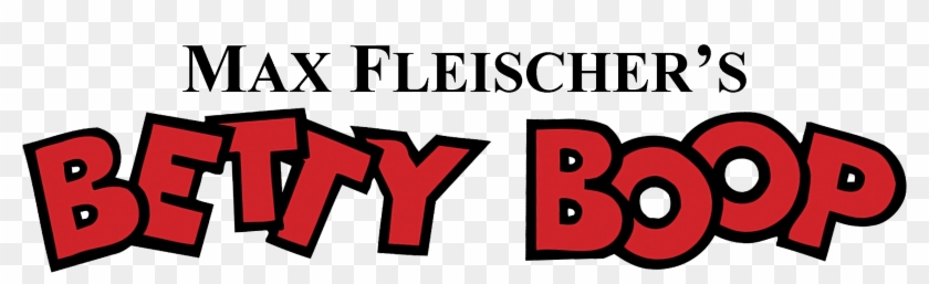 Max Fleischers Betty Boop Logo Clipart #1447590