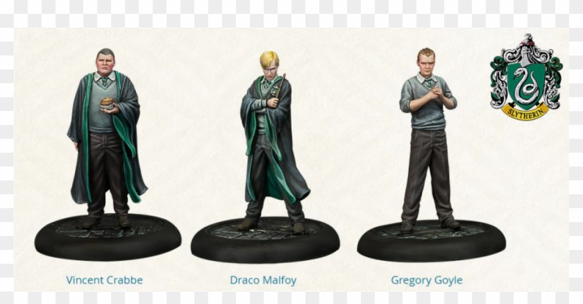 Harry Potter Miniatures Adventure Game Slytherin Students - Slytherin House Clipart #1447671
