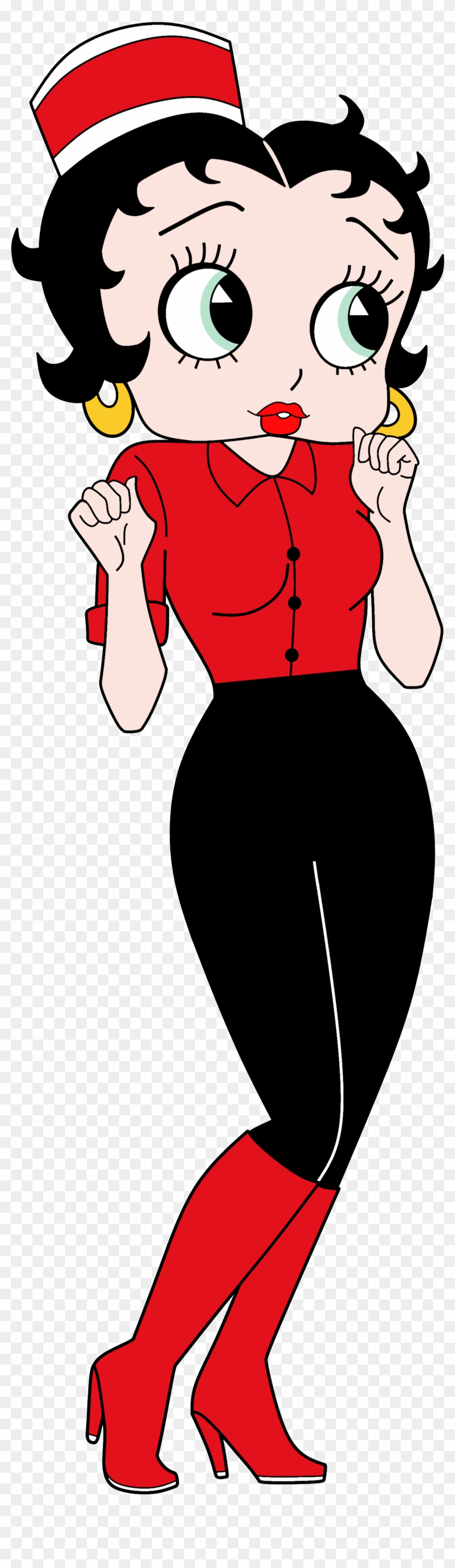 Betty Boop Anime Waitress Render - Betty Boop Clipart