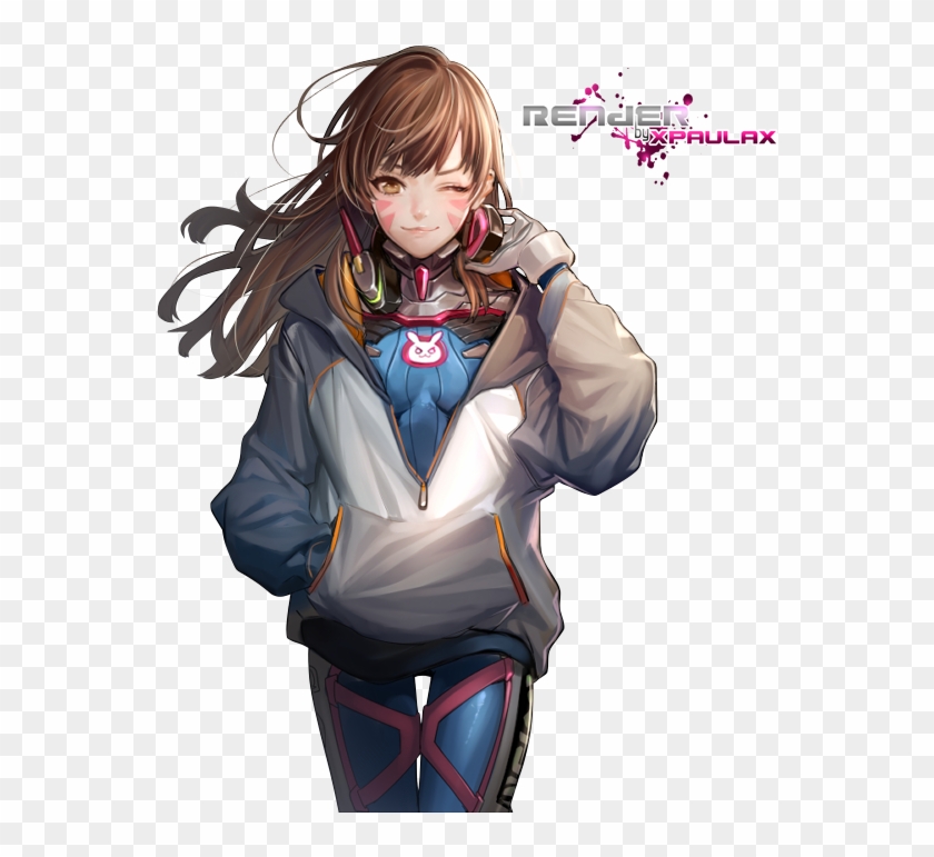 D Va Overwatch Render Clipart