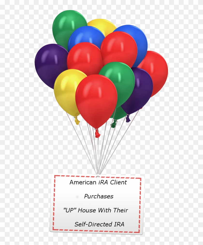 Self-directed Ira Client Purchases "up" House In - Balloon Clipart