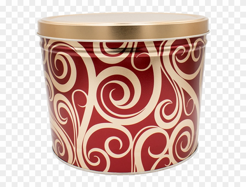 15t Golden Swirls - Flowerpot Clipart #1448023