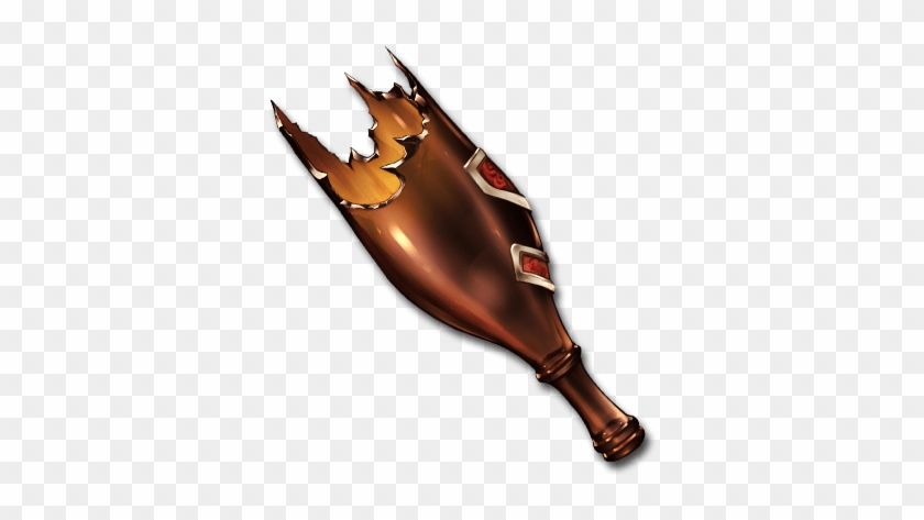 Broken Bottle Png - Transparent Broken Bottle Png Clipart #1449305