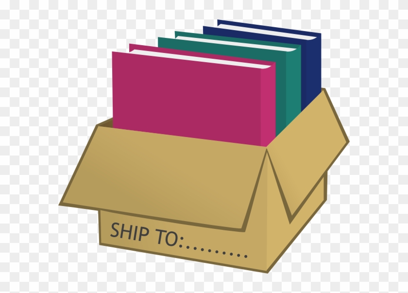 Small - Book In The Box Clipart - Png Download #1450265