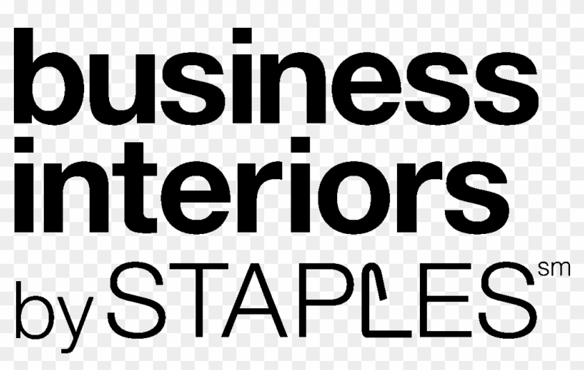 Staples Logo Png - Business Interiors By Staples Clipart #1450413