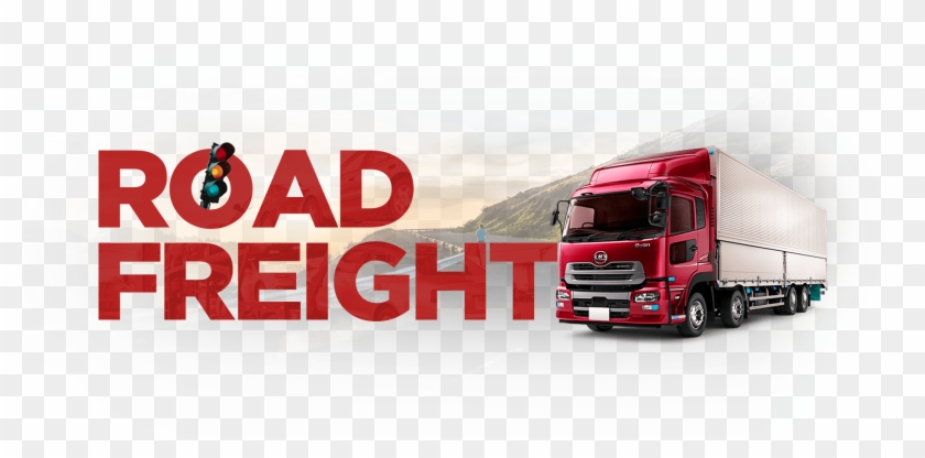 Car And Motorcycle Shipping By Air Sea Or Road Freight - Road Freight Clipart #1450546