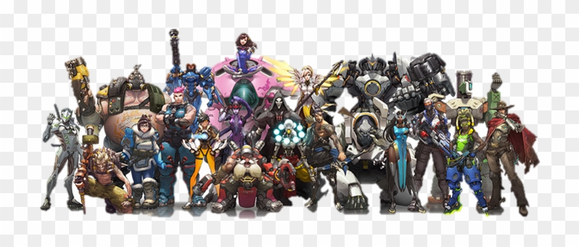 Overwatch - Overwatch All Heroes Png Clipart