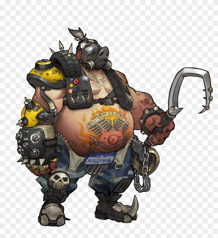 Roadhog Render - Overwatch Characters Clipart