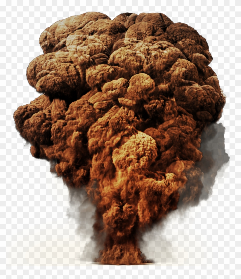 Giant Explosion Png - Explosion Mushroom Png Clipart #1451509