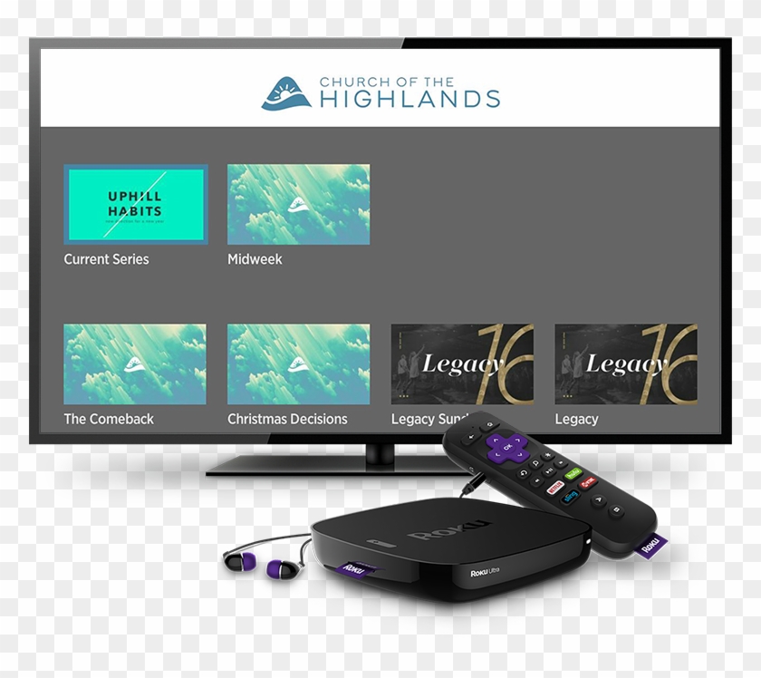 Highlands Roku Tv App - Tv With Internet Clipart #1451544