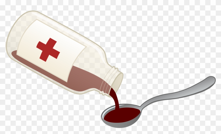 Drugs Clipart Drug Administration - Syrup Medicine Clipart - Png Download
