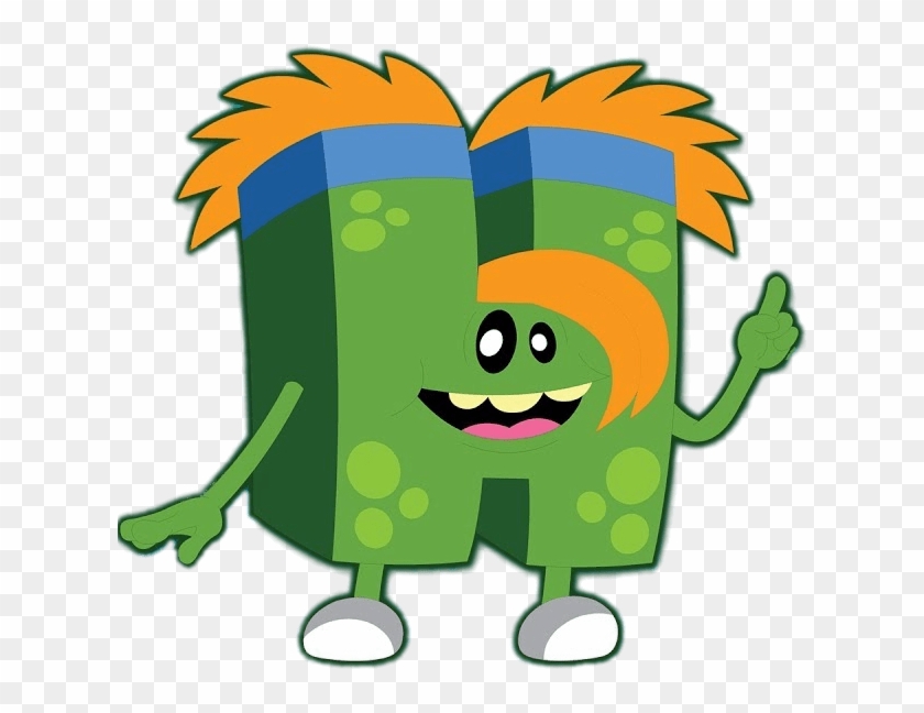 Abc Monster H - Abc Monsters H Monster Clipart