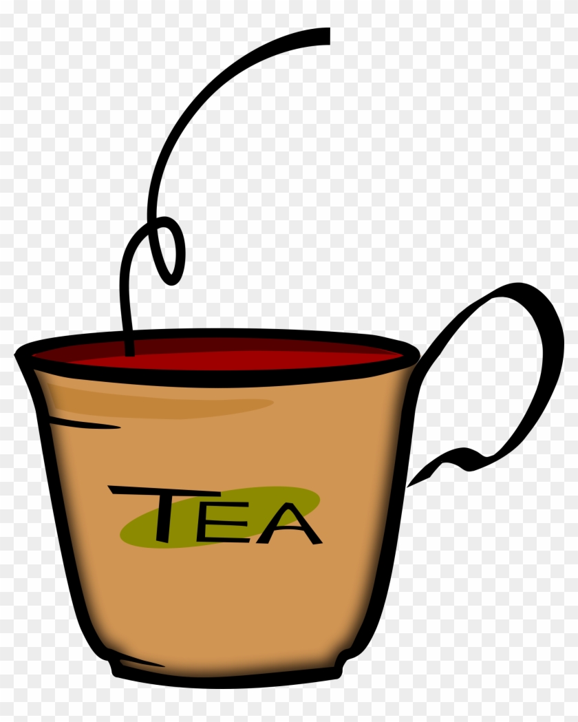 Big Image - Clip Art Of Tea - Png Download