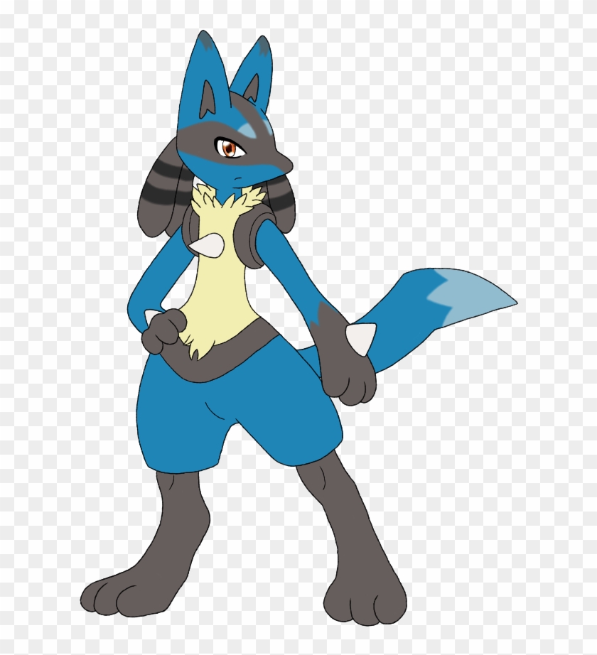 [pokemon] Roku The Lucario By The Dutch Wolf - Pokemon Lucario Oc Concept Art Clipart