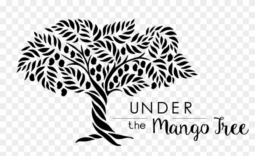 Utmt Logo Png - Mango Tree Black And White Clipart #1452790