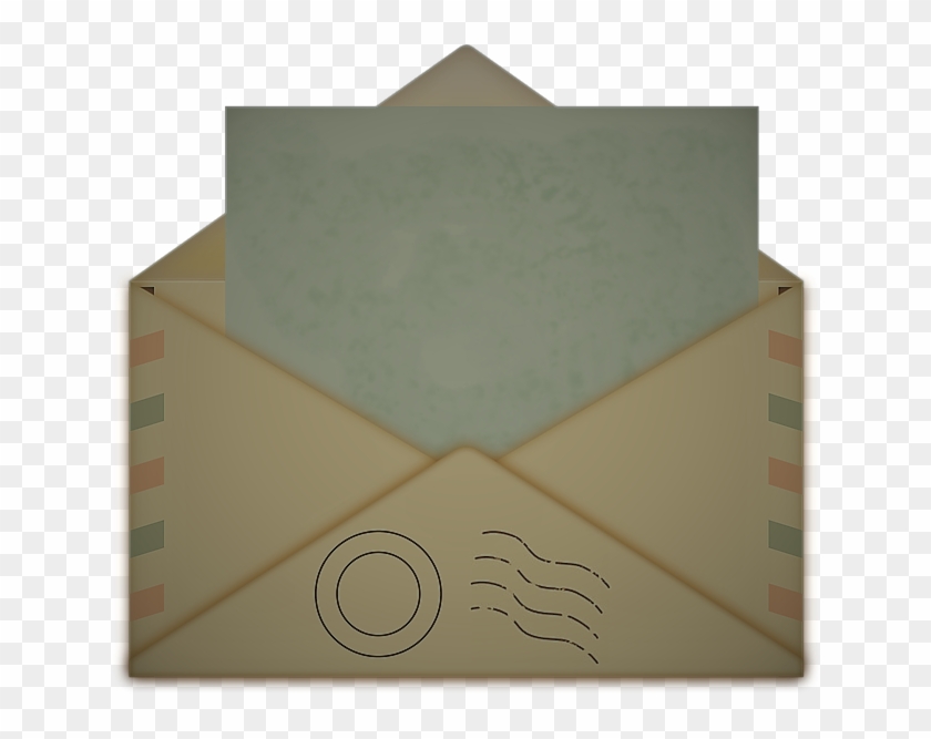 Printing Wedding Invitations - Envelope Clipart #1452901