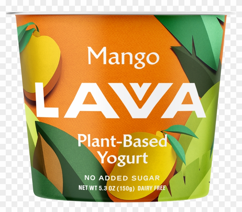 Mango Plant-based Yogurt - Orange Drink Clipart