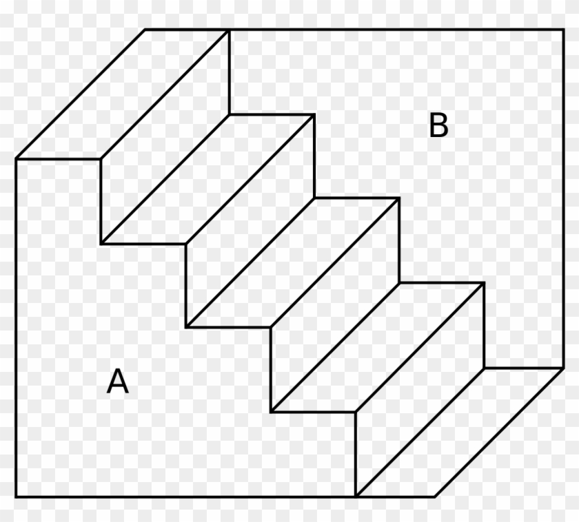 Schroeder Stairs - Easy Drawing Of Stairs Clipart #1453070