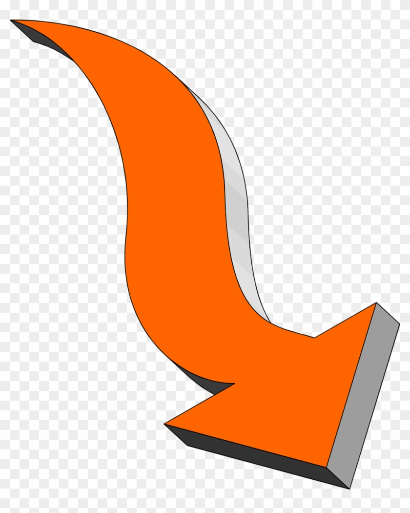 Arrows Orange Free Stock Photo - Orange Arrow Transparent Background Clipart