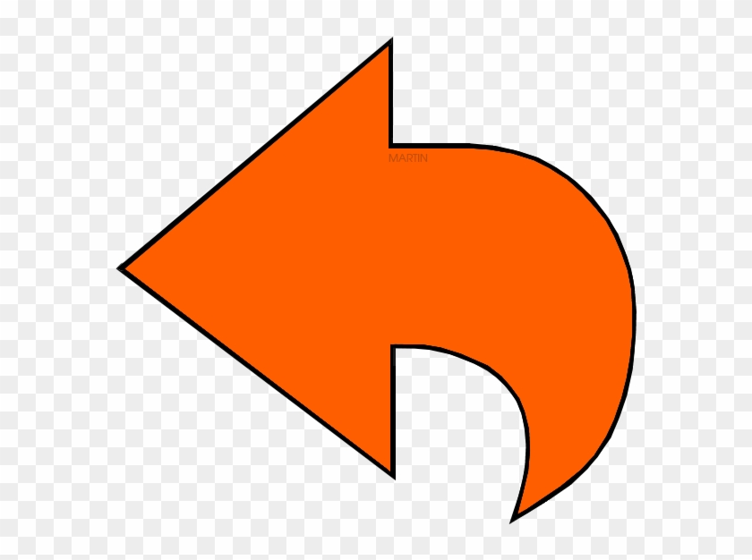 Orange Arrow Clipart #1453255