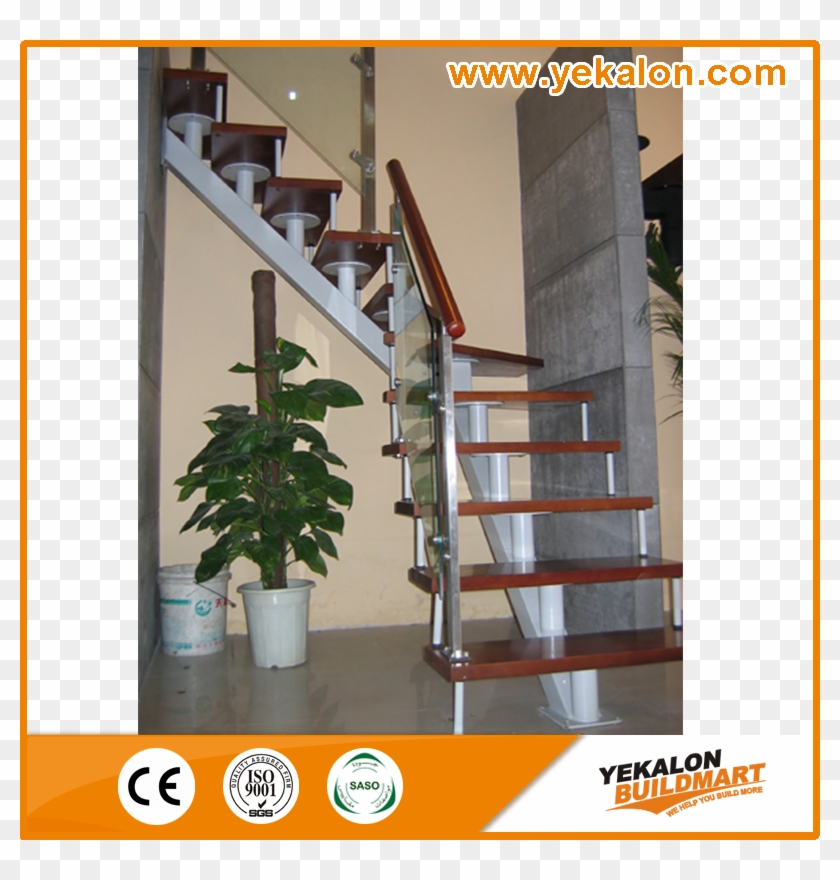 China Wood Steel Staircase, China Wood Steel Staircase - Stairs Clipart #1453257