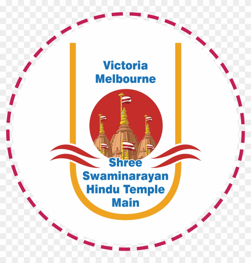 Swaminarayan Hindu Temple Australia - Custom Order Button Clipart