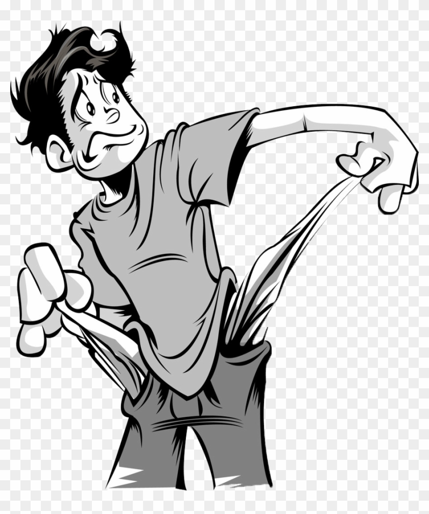 Pockets Are Empty Steemit Png Freeuse Download - No Money In My Pocket Clipart