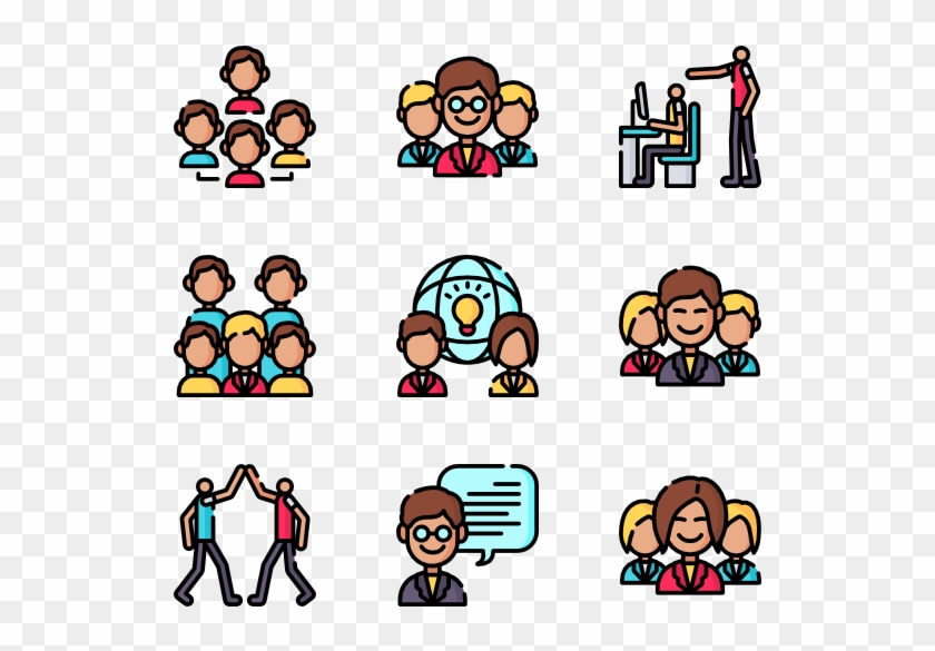Teamwork - Transparent Problem Icon Clipart #1453774