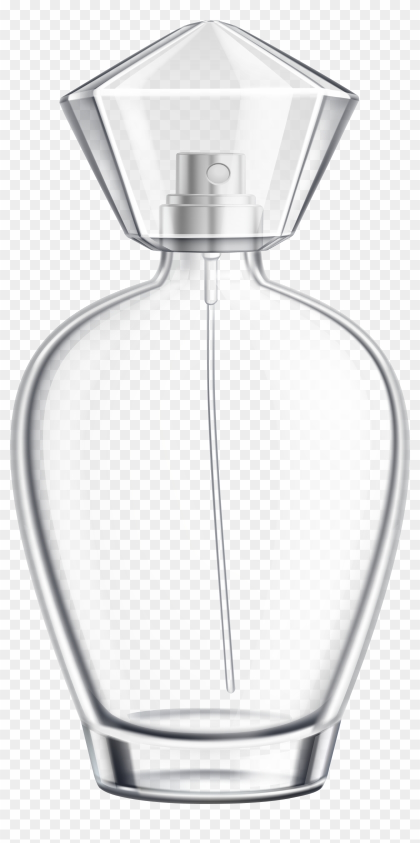 Empty Perfume Bottle Transparent Clip Art Image - Perfume - Png Download #1453802