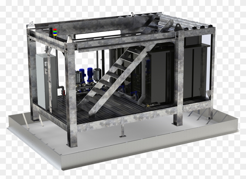 Uppr Render Staircase Side - Roman Temple Clipart