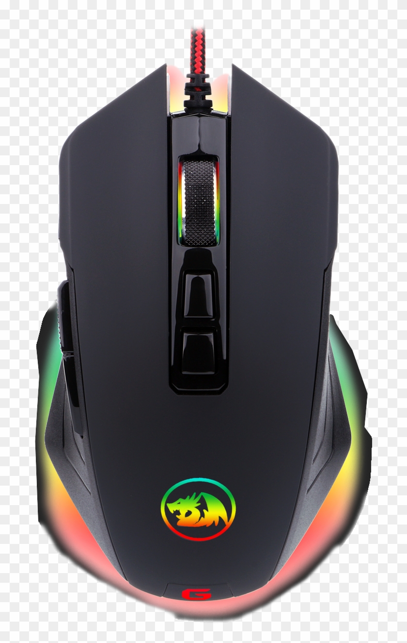 Gaming Mouse Rgb Led Backlit Wired Mmo Pc Gaming Mouse - Redragon Dagger M715 Clipart #1454142