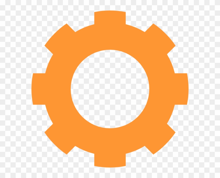 Small - Transparent Background Gear Icon Clipart