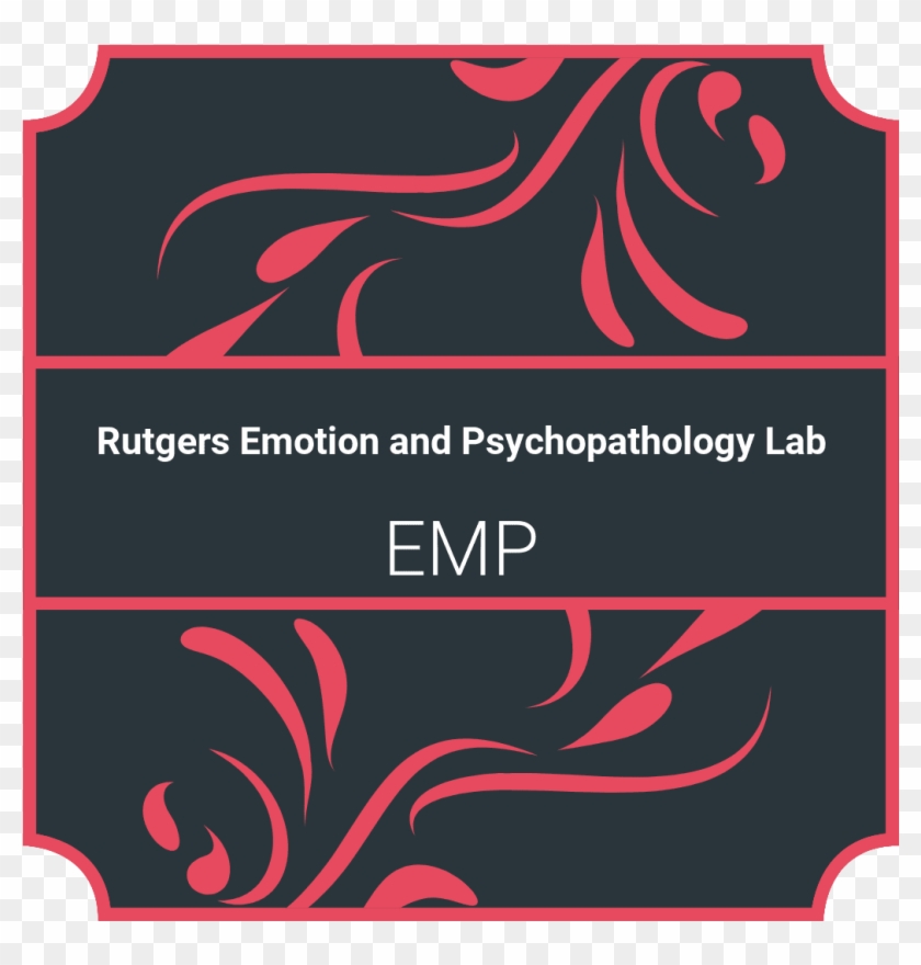Welcome To The Emotion And Psychopathology Lab At Rutgers - Graphic Design Clipart