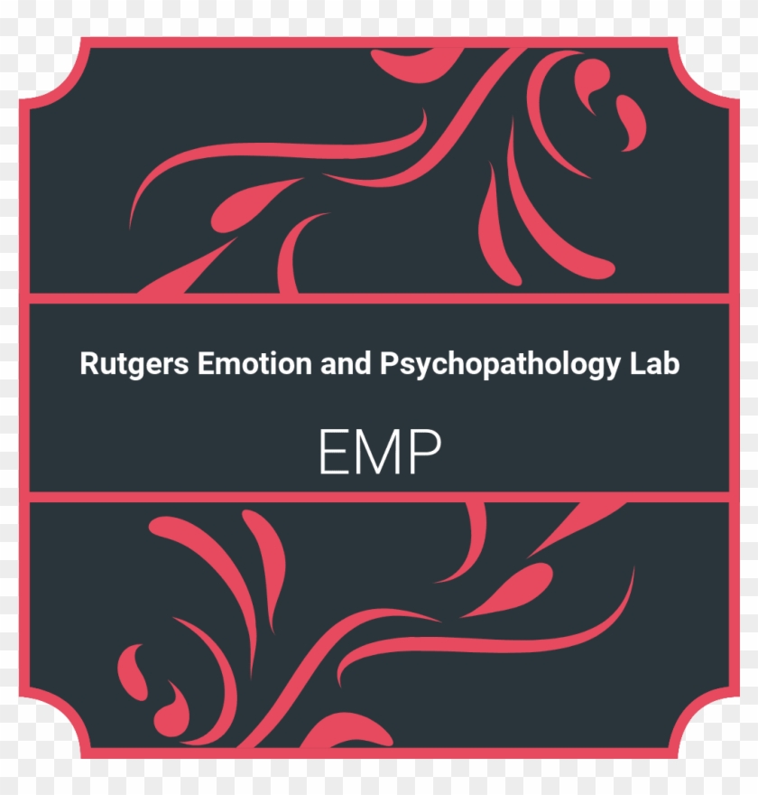 Welcome To The Emotion And Psychopathology Lab At Rutgers - Graphic Design Clipart #1454603