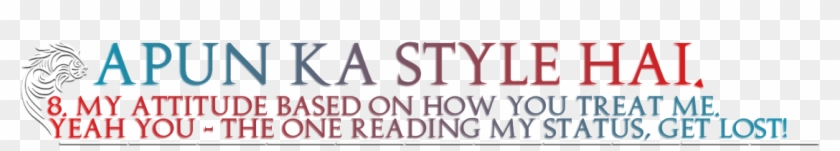 ◇attitude Taxt Png Colours Full◇ - Ivory Clipart #1454610